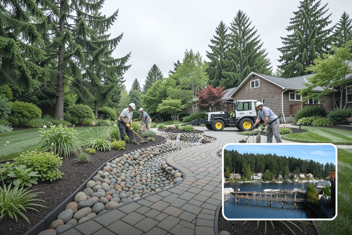 Green Roof Installation in Gig Harbor, Pierce County, WA - Insulates and cuts energy use