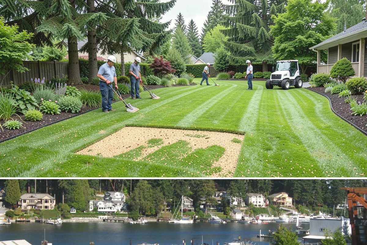 Green Roof Installation in Gig Harbor, Pierce County, WA - Best installed spring through fall.