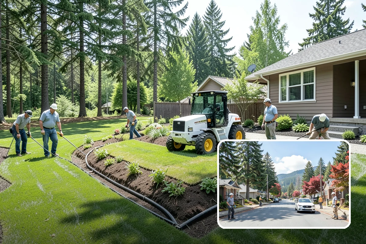 Green Roof Installation in Hunts Point, King County, WA - Insulates and cuts energy use