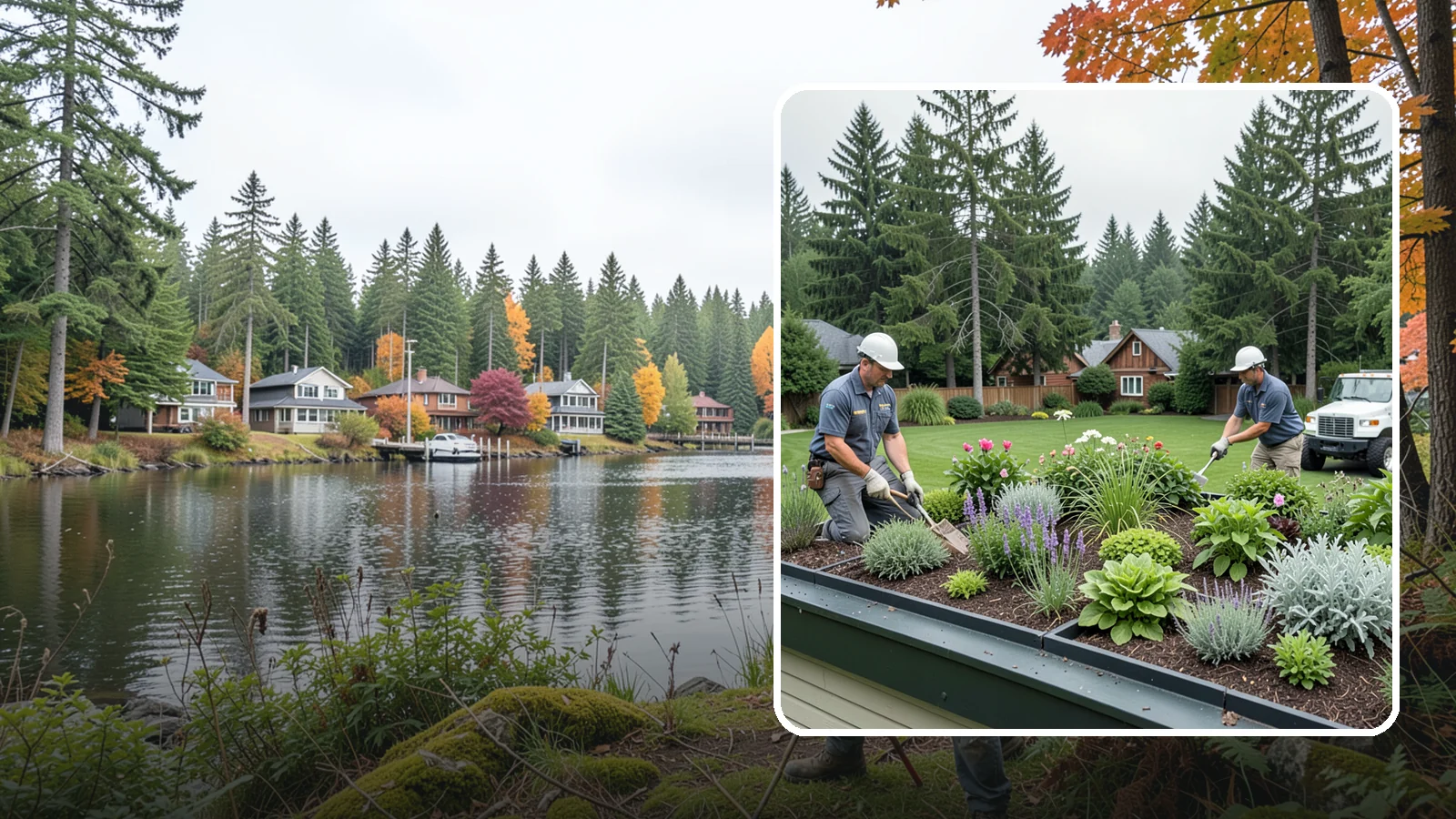 Green Roof Installation in La Conner, Skagit County, WA - Living green roofs that insulate, manage stormwater, and turn rooftops into planted, sustainable space.
