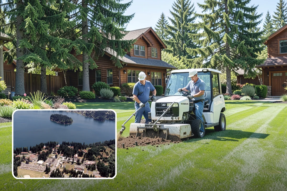 Green Roof Installation in Lakewood, Pierce County, WA - Insulates and cuts energy use