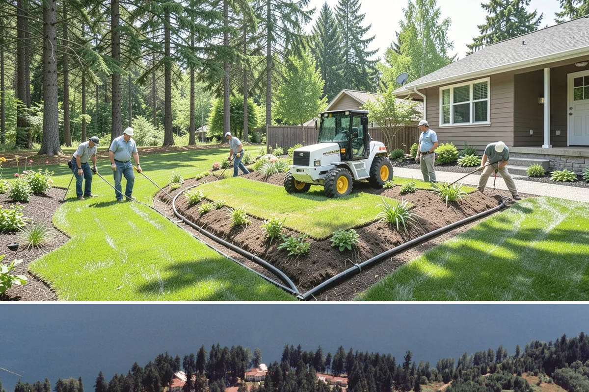 Green Roof Installation in Lakewood, Pierce County, WA - Best installed spring through fall.