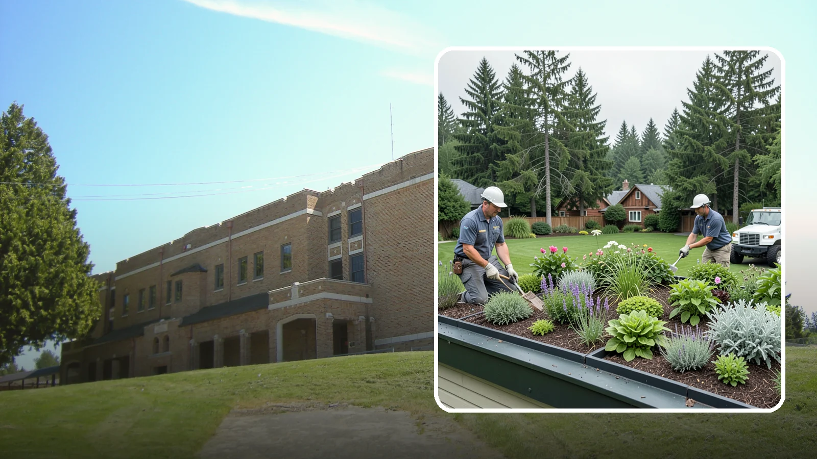 Green Roof Installation in Maple Valley, King County, WA - Living green roofs that insulate, manage stormwater, and turn rooftops into planted, sustainable space.