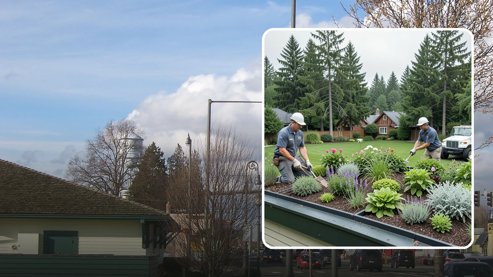 Green Roof Installation in Marysville, Snohomish County, WA - Living green roofs that insulate, manage stormwater, and turn rooftops into planted, sustainable space.
