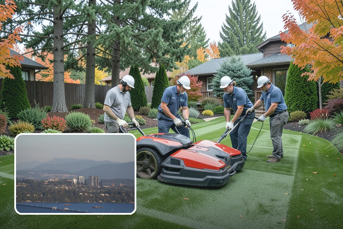 Green Roof Installation in Medina, King County, WA - Insulates and cuts energy use