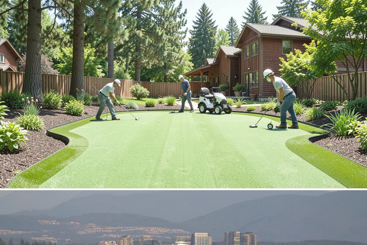 Green Roof Installation in Medina, King County, WA - Best installed spring through fall.