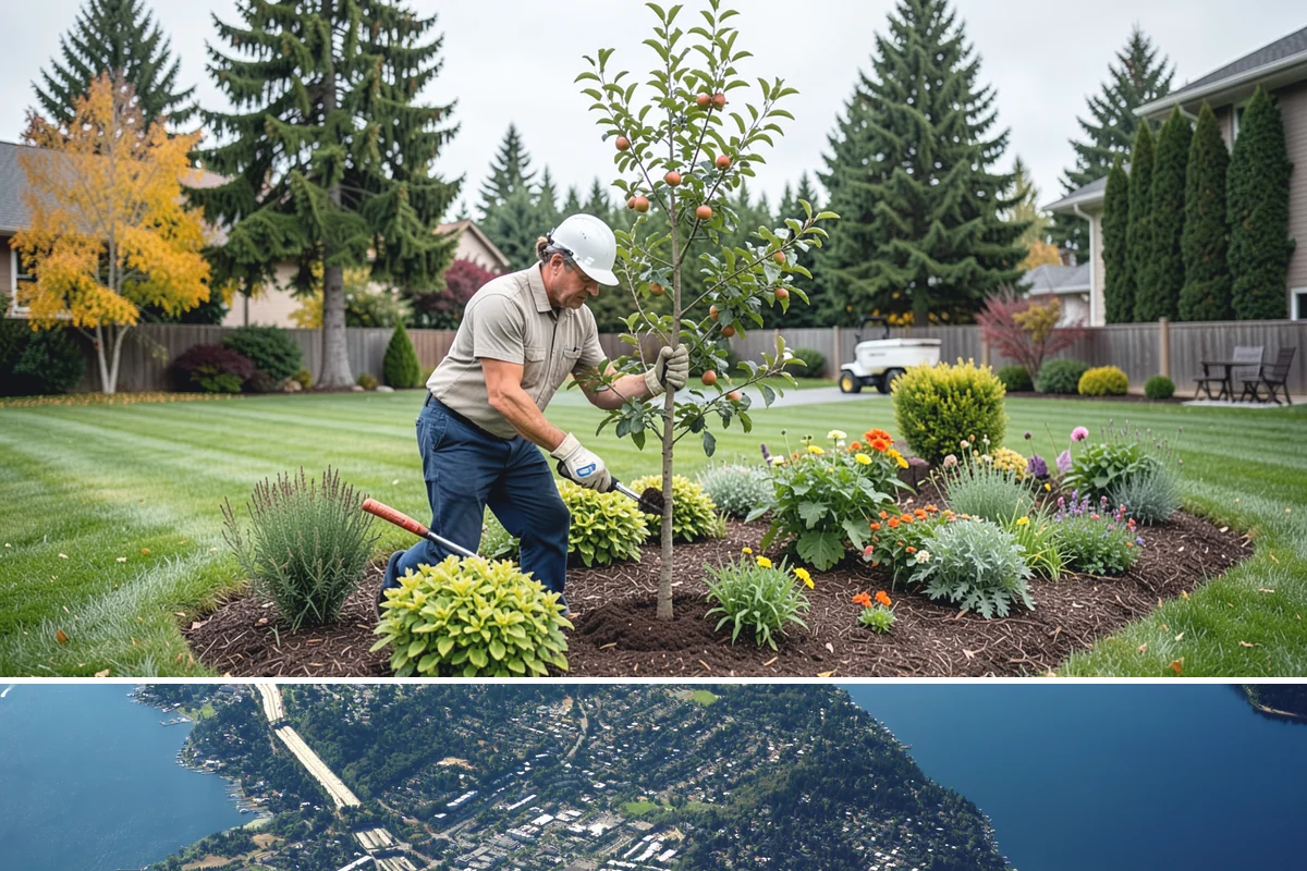 Green Roof Installation in Mercer Island, King County, WA - Best installed spring through fall.