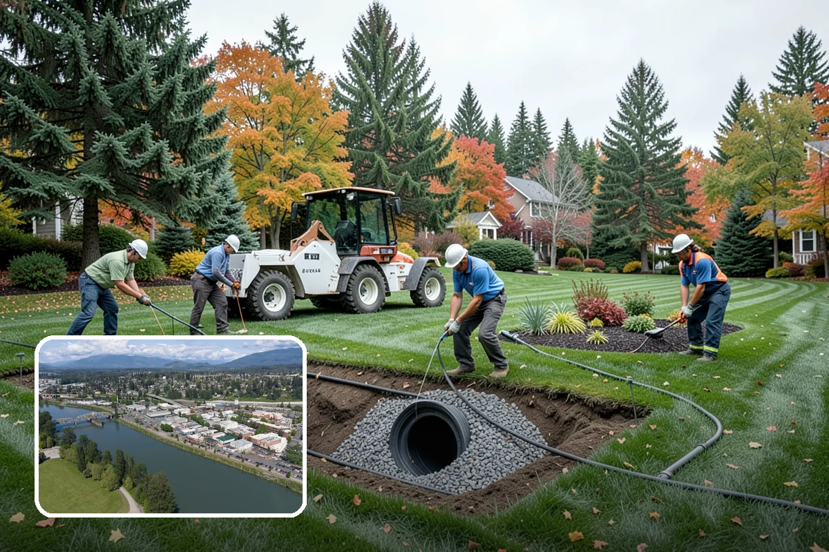 Green Roof Installation in Mount Vernon, Skagit County, WA - Insulates and cuts energy use