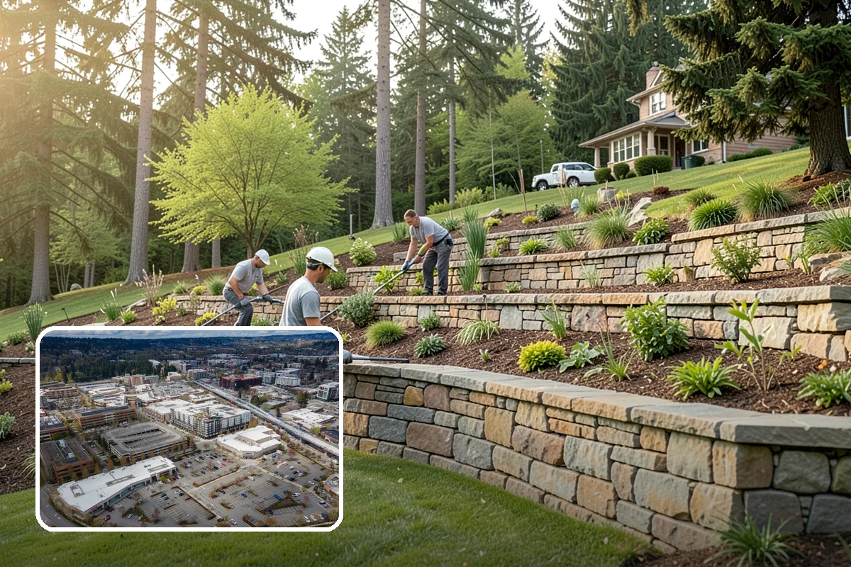 Green Roof Installation in Redmond, King County, WA - Insulates and cuts energy use