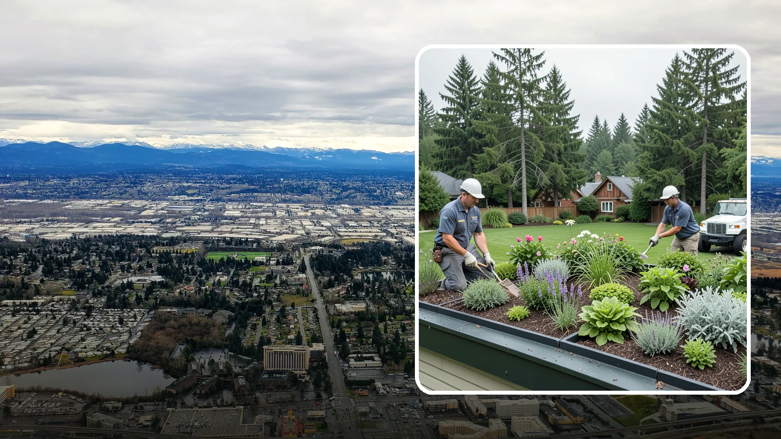 Green Roof Installation in SeaTac, King County, WA - Living green roofs that insulate, manage stormwater, and turn rooftops into planted, sustainable space.