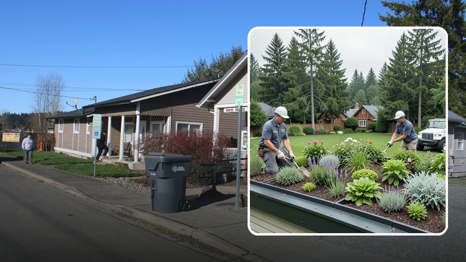 Green Roof Installation in South Prairie, Pierce County, WA - Living green roofs that insulate, manage stormwater, and turn rooftops into planted, sustainable space.