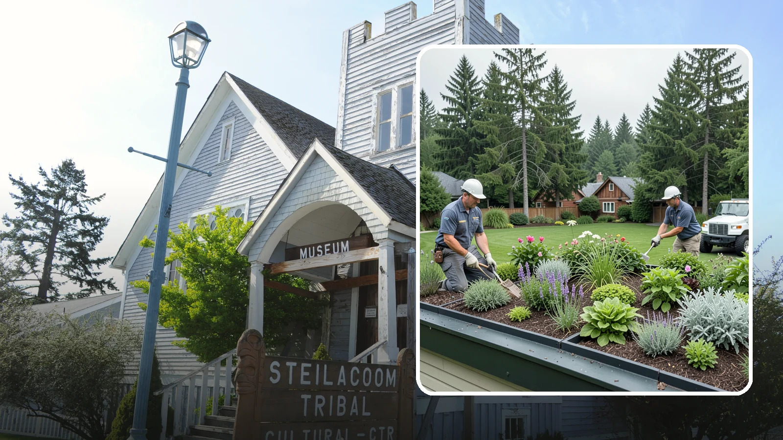 Green Roof Installation in Steilacoom, Pierce County, WA - Living green roofs that insulate, manage stormwater, and turn rooftops into planted, sustainable space.