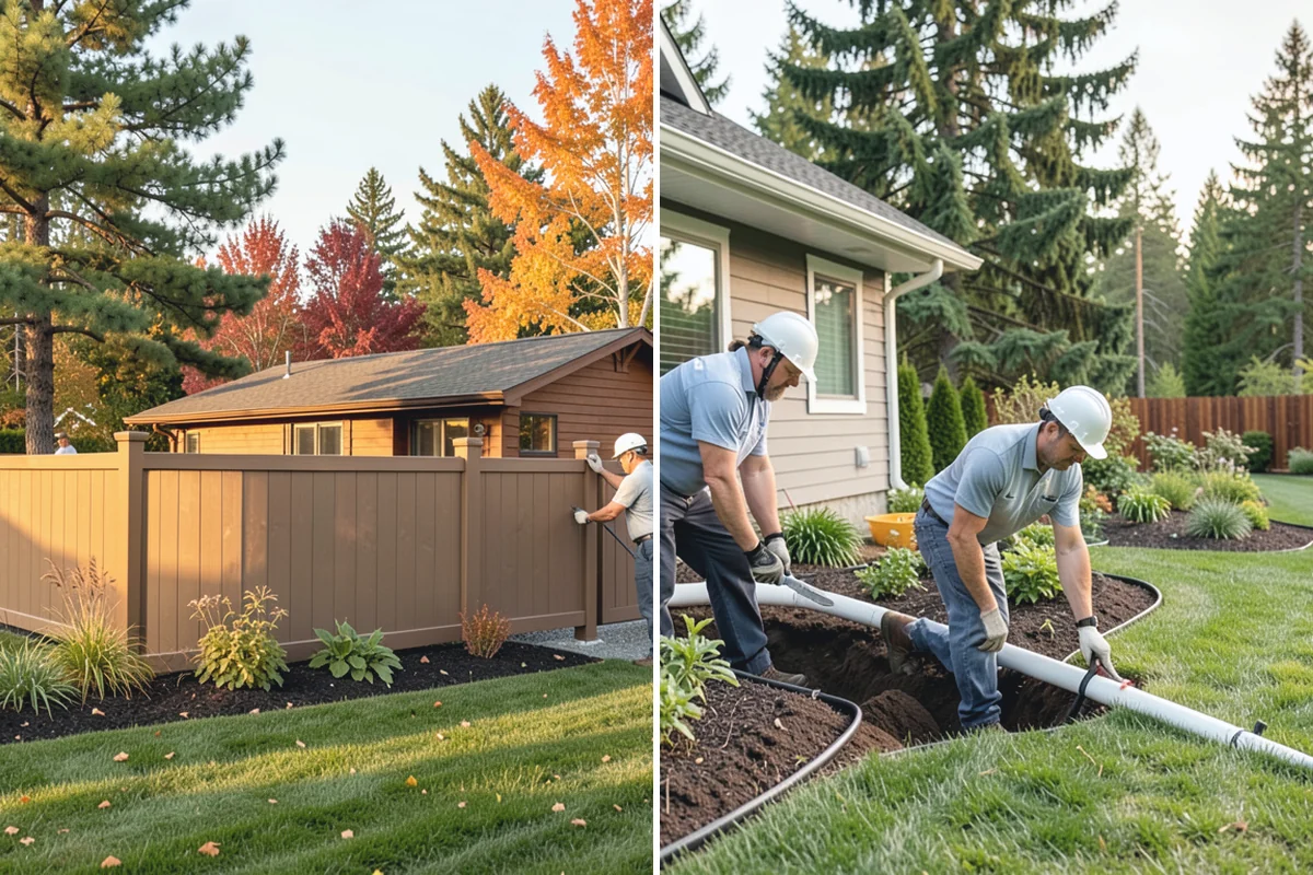 Ground Cover Installation in Beaux Arts Village, King County, WA - Select ground cover for light and moisture