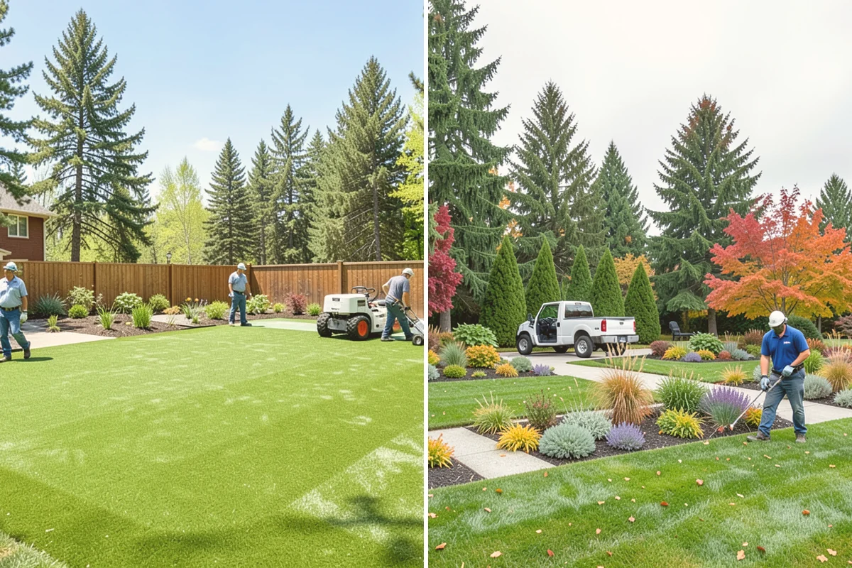 Ground Cover Installation in Bellevue, King County, WA - Select ground cover for light and moisture