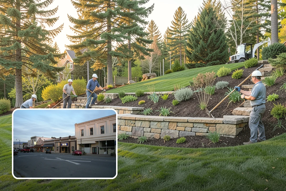 Ground Cover Installation in Burlington, Skagit County, WA - Carpets slopes and hard-to-mow areas