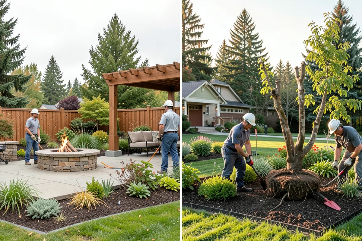 Ground Cover Installation in Concrete, Skagit County, WA - Select ground cover for light and moisture