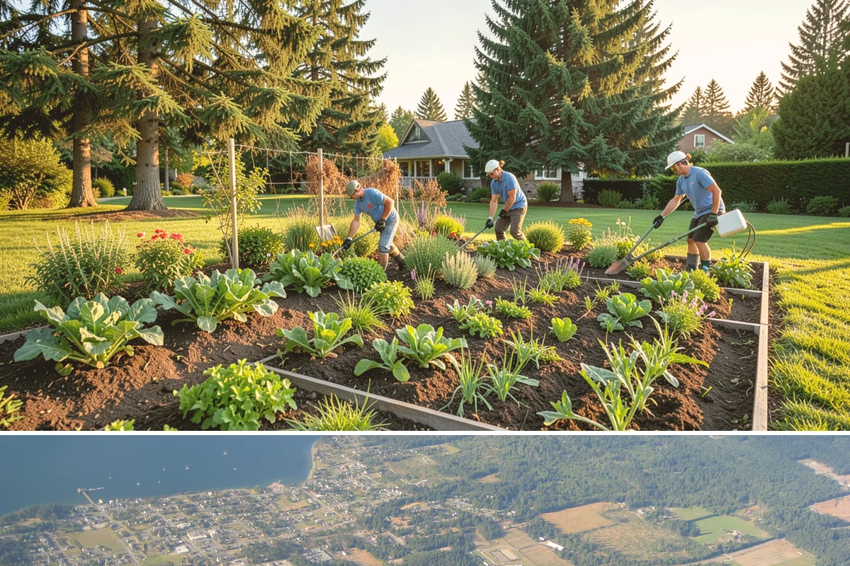 Ground Cover Installation in Coupeville, Island County, WA - Best planted spring or fall for establishment before summer or winter stress.