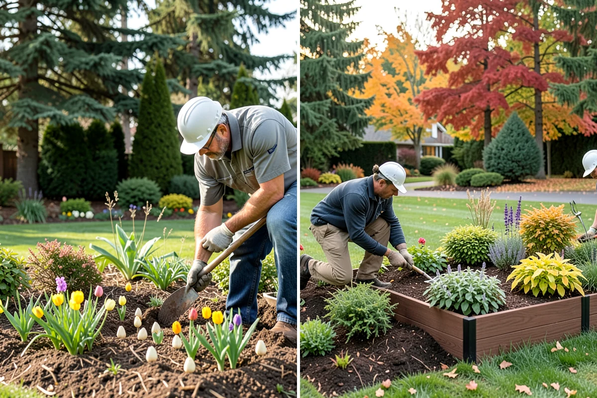 Ground Cover Installation in Everett, Snohomish County, WA - Select ground cover for light and moisture