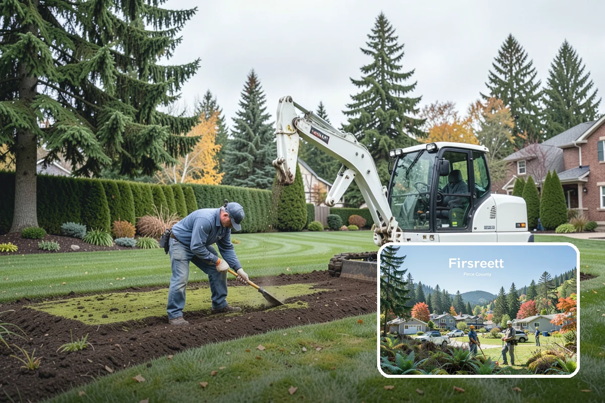 Ground Cover Installation in Fircrest, Pierce County, WA - Carpets slopes and hard-to-mow areas
