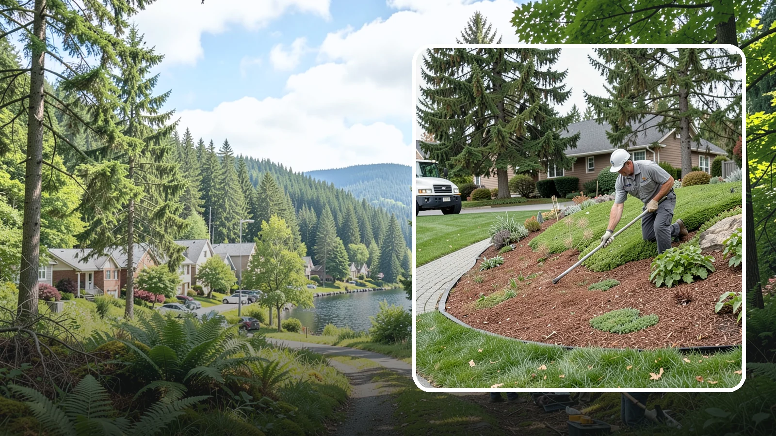 Ground Cover Installation in Lake Forest Park, King County, WA - Low-spreading ground covers that carpet slopes and bare areas, cut weeds, and reduce mowing.