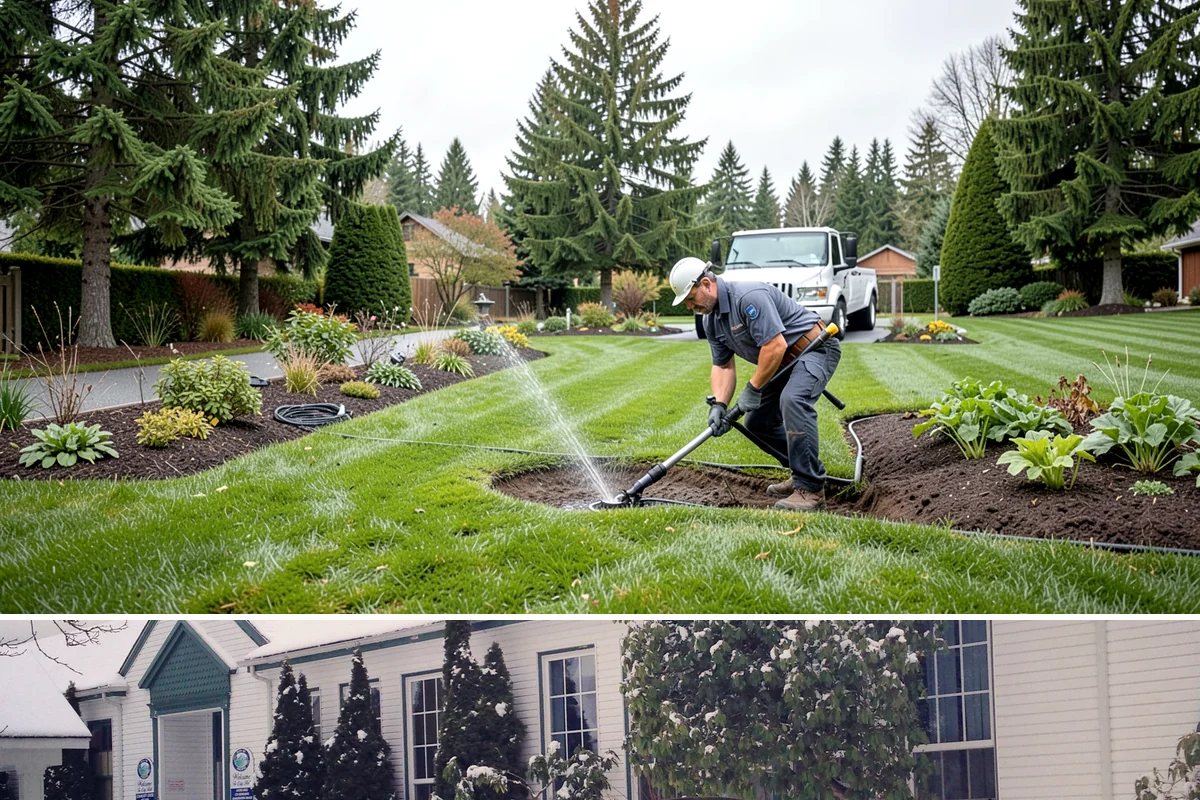 Ground Cover Installation in Pacific, King County, WA - Best planted spring or fall for establishment before summer or winter stress.