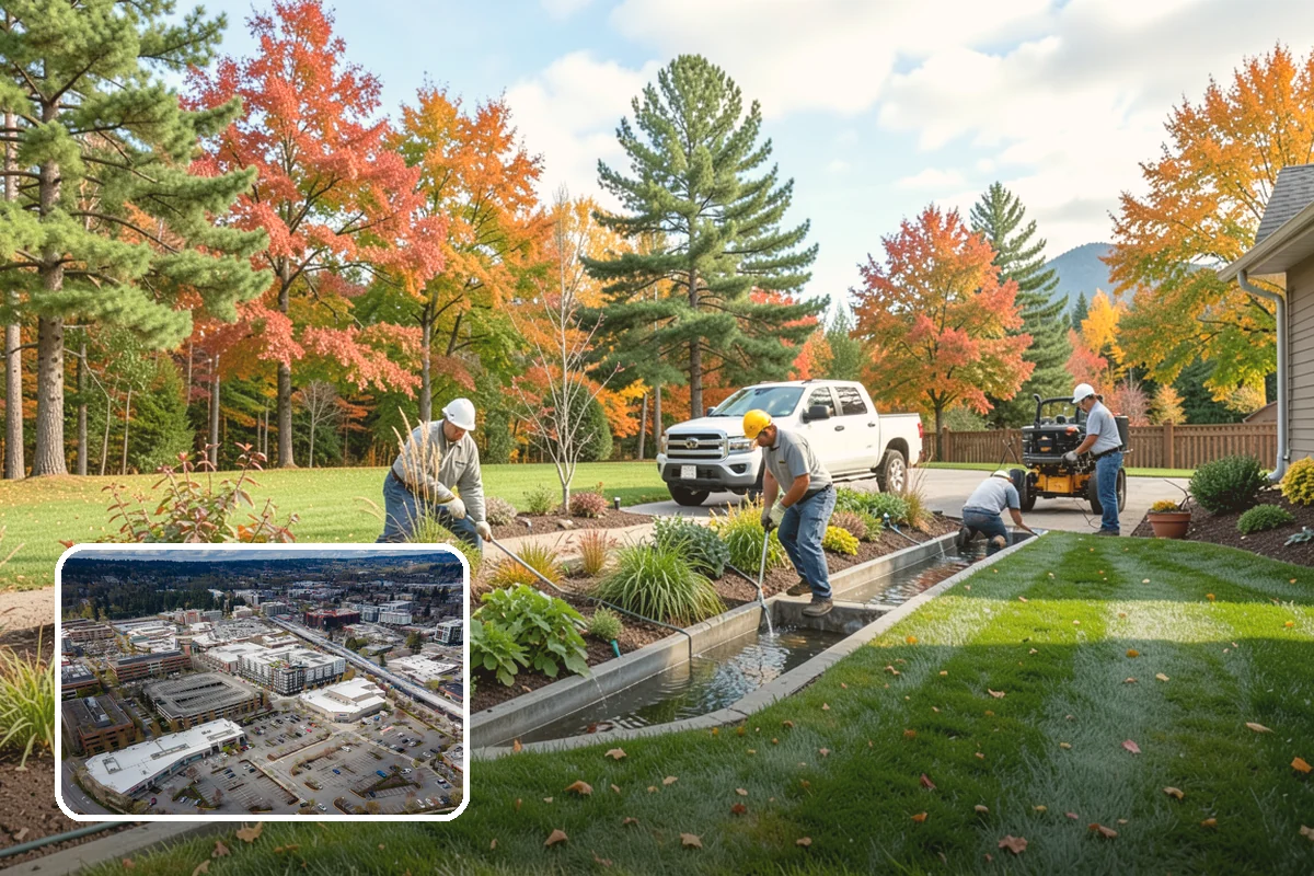 Ground Cover Installation in Redmond, King County, WA - Carpets slopes and hard-to-mow areas