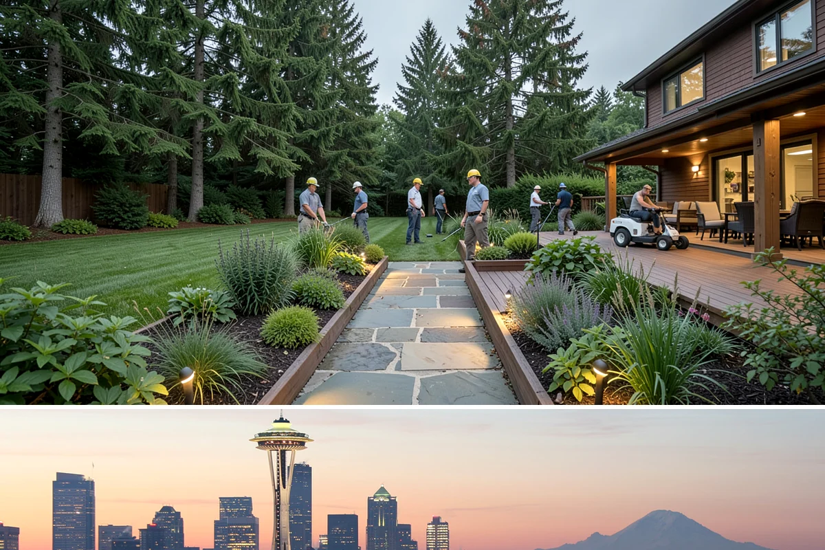 Ground Cover Installation in Seattle, King County, WA - Best planted spring or fall for establishment before summer or winter stress.