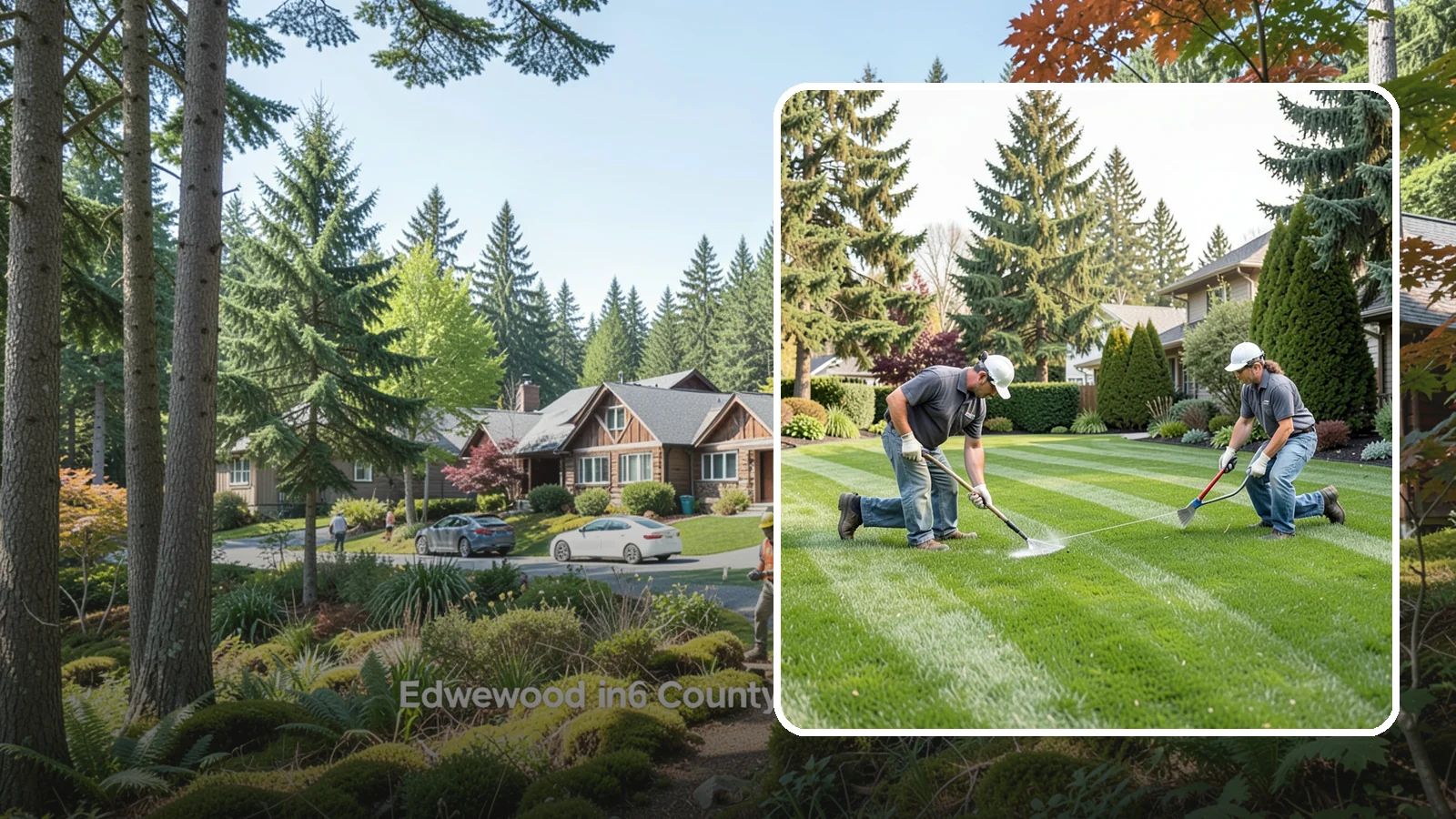Grub Control in Edgewood, Pierce County, WA - Grub treatment that protects your lawn from the root-feeding larvae that cause dead patches.