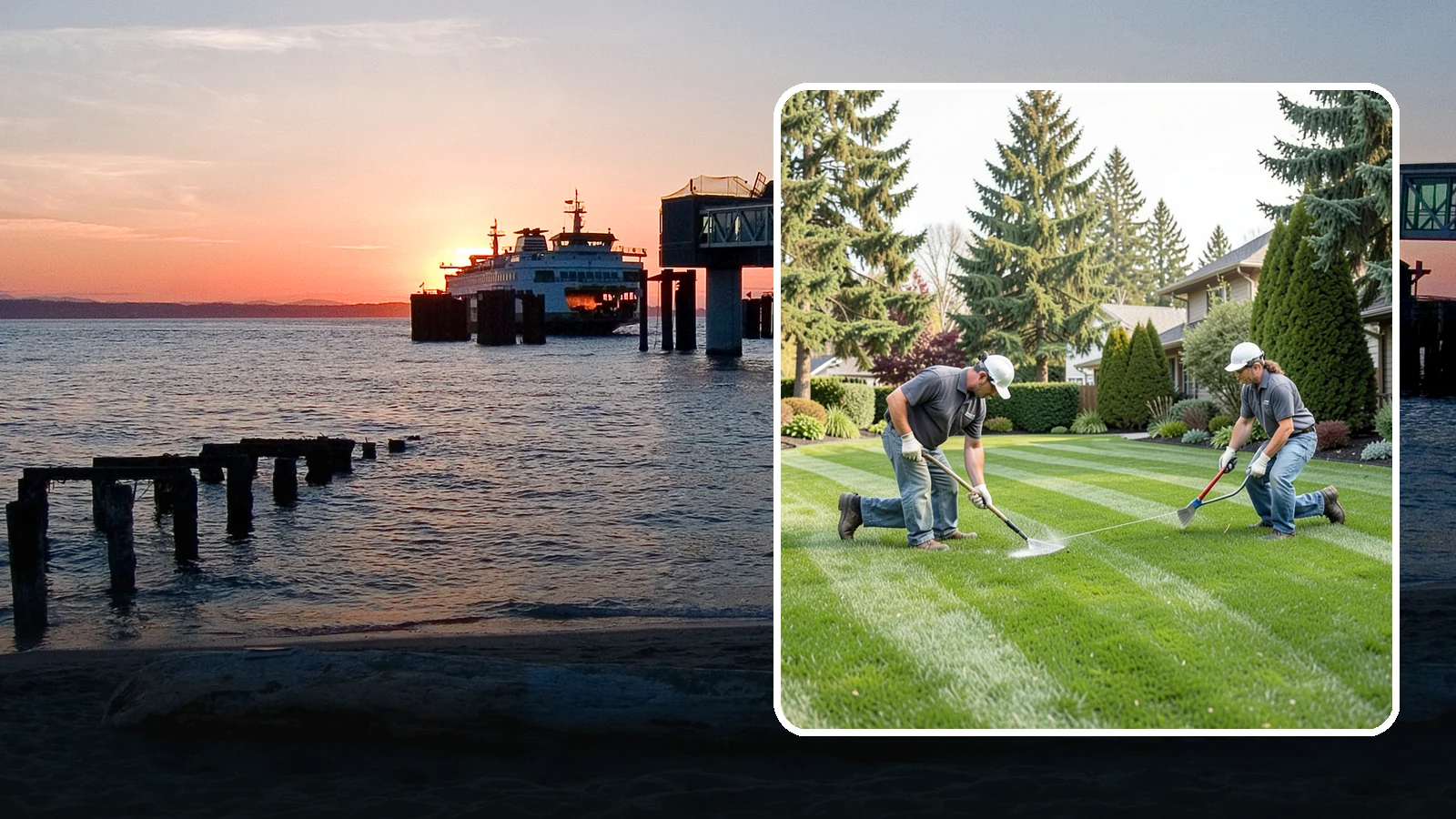 Grub Control in Edmonds, Snohomish County, WA - Grub treatment that protects your lawn from the root-feeding larvae that cause dead patches.