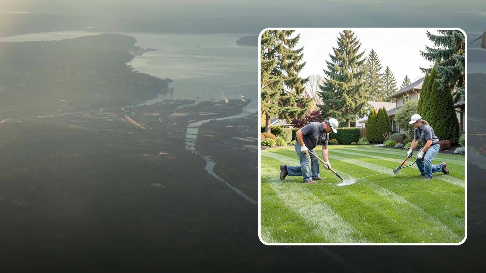 Grub Control in Fife, Pierce County, WA - Grub treatment that protects your lawn from the root-feeding larvae that cause dead patches.