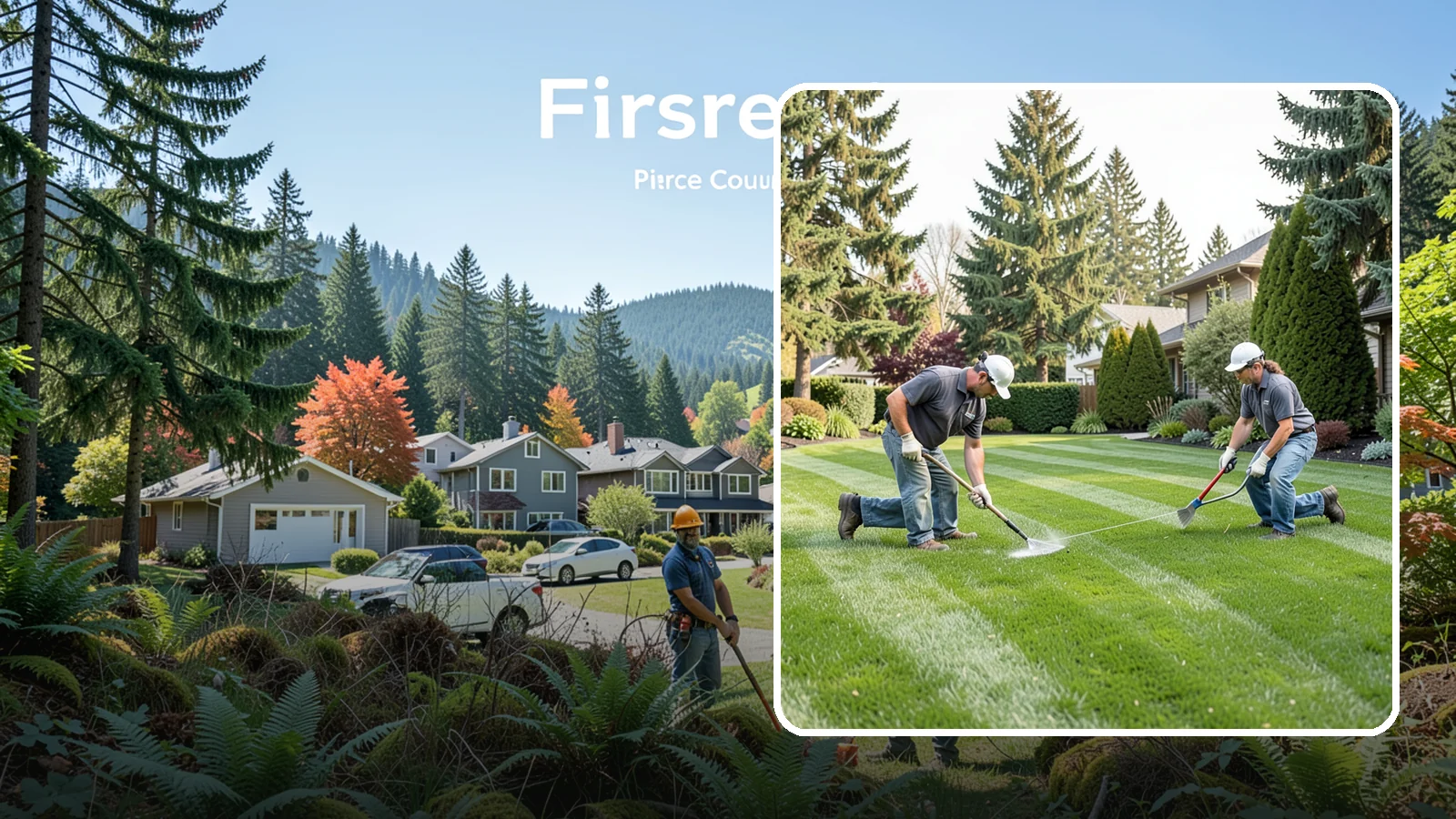 Grub Control in Fircrest, Pierce County, WA - Grub treatment that protects your lawn from the root-feeding larvae that cause dead patches.