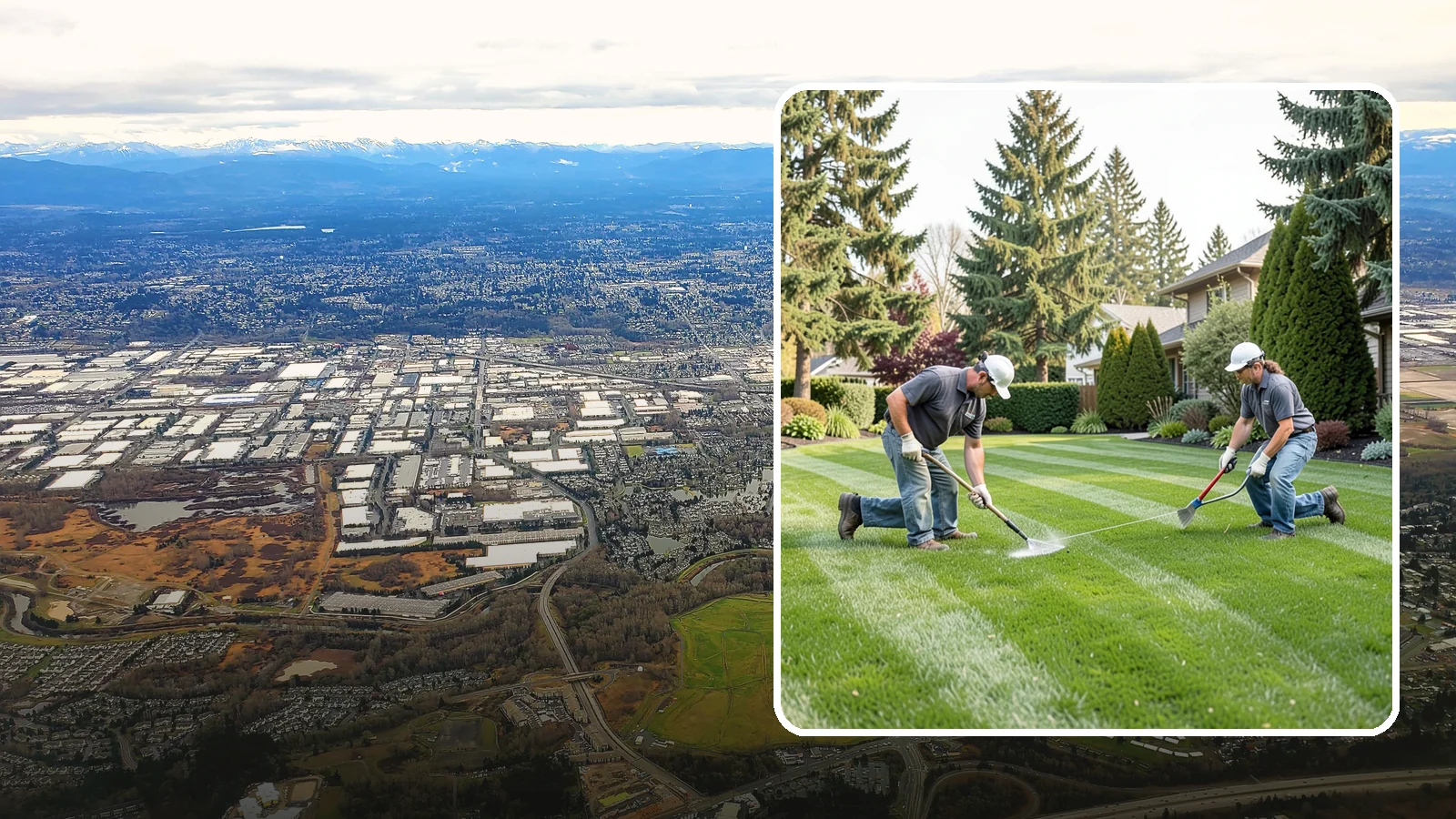 Grub Control in Kent, King County, WA - Grub treatment that protects your lawn from the root-feeding larvae that cause dead patches.