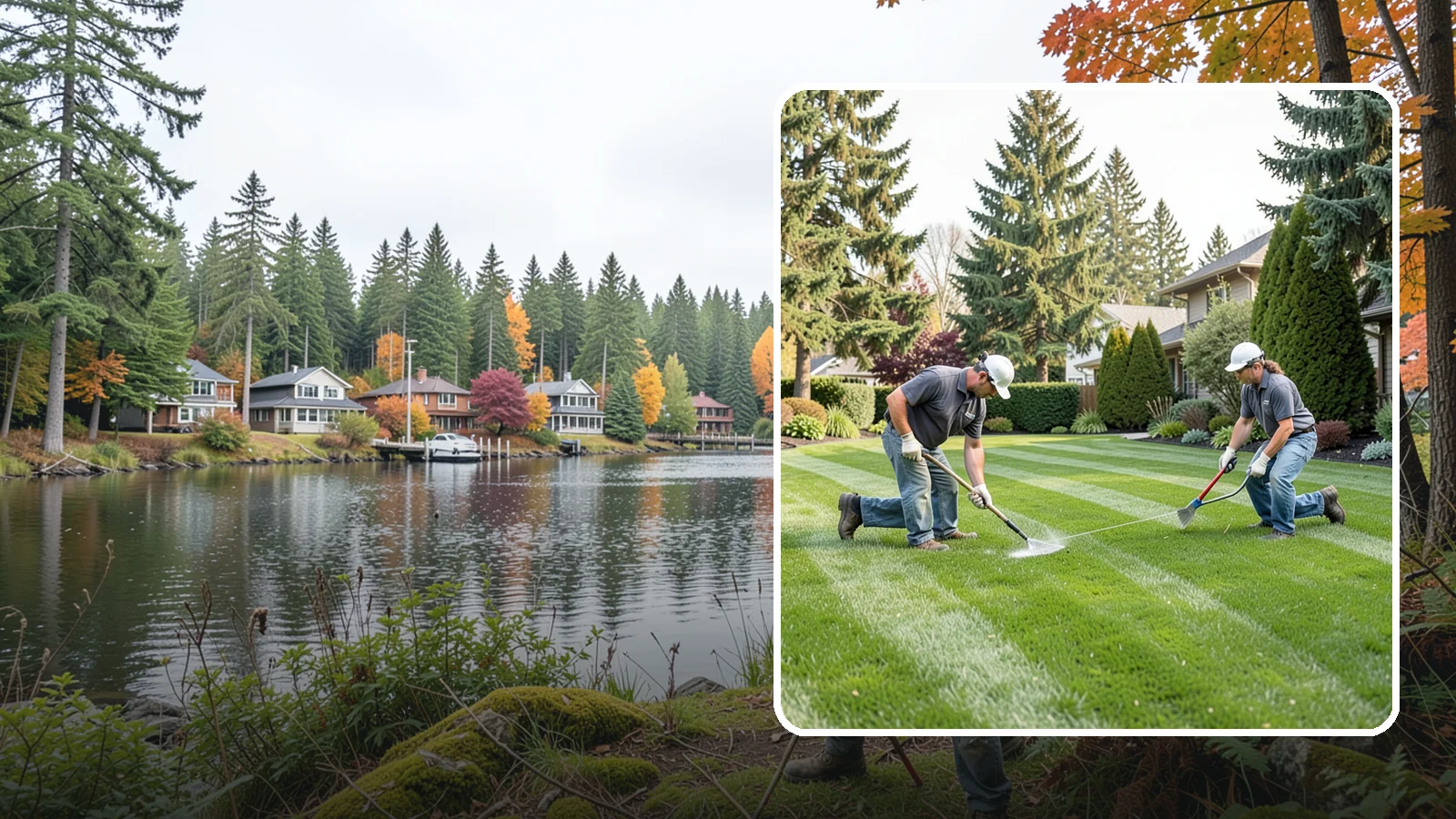 Grub Control in La Conner, Skagit County, WA - Grub treatment that protects your lawn from the root-feeding larvae that cause dead patches.