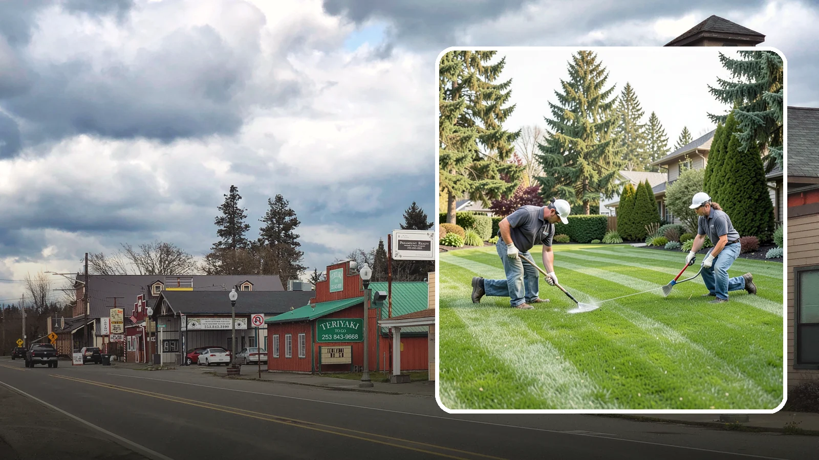 Grub Control in Roy, Pierce County, WA - Grub treatment that protects your lawn from the root-feeding larvae that cause dead patches.