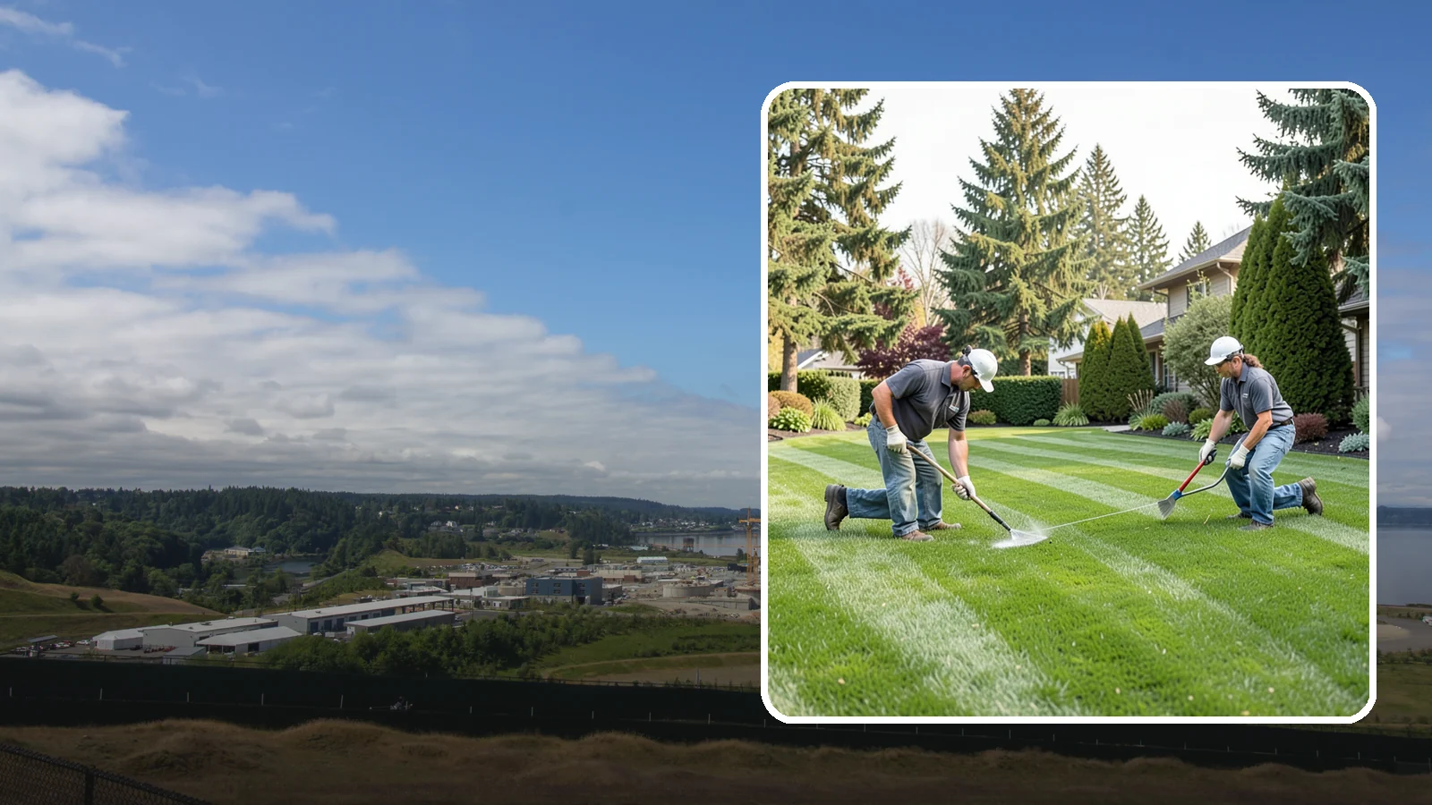 Grub Control in University Place, Pierce County, WA - Grub treatment that protects your lawn from the root-feeding larvae that cause dead patches.