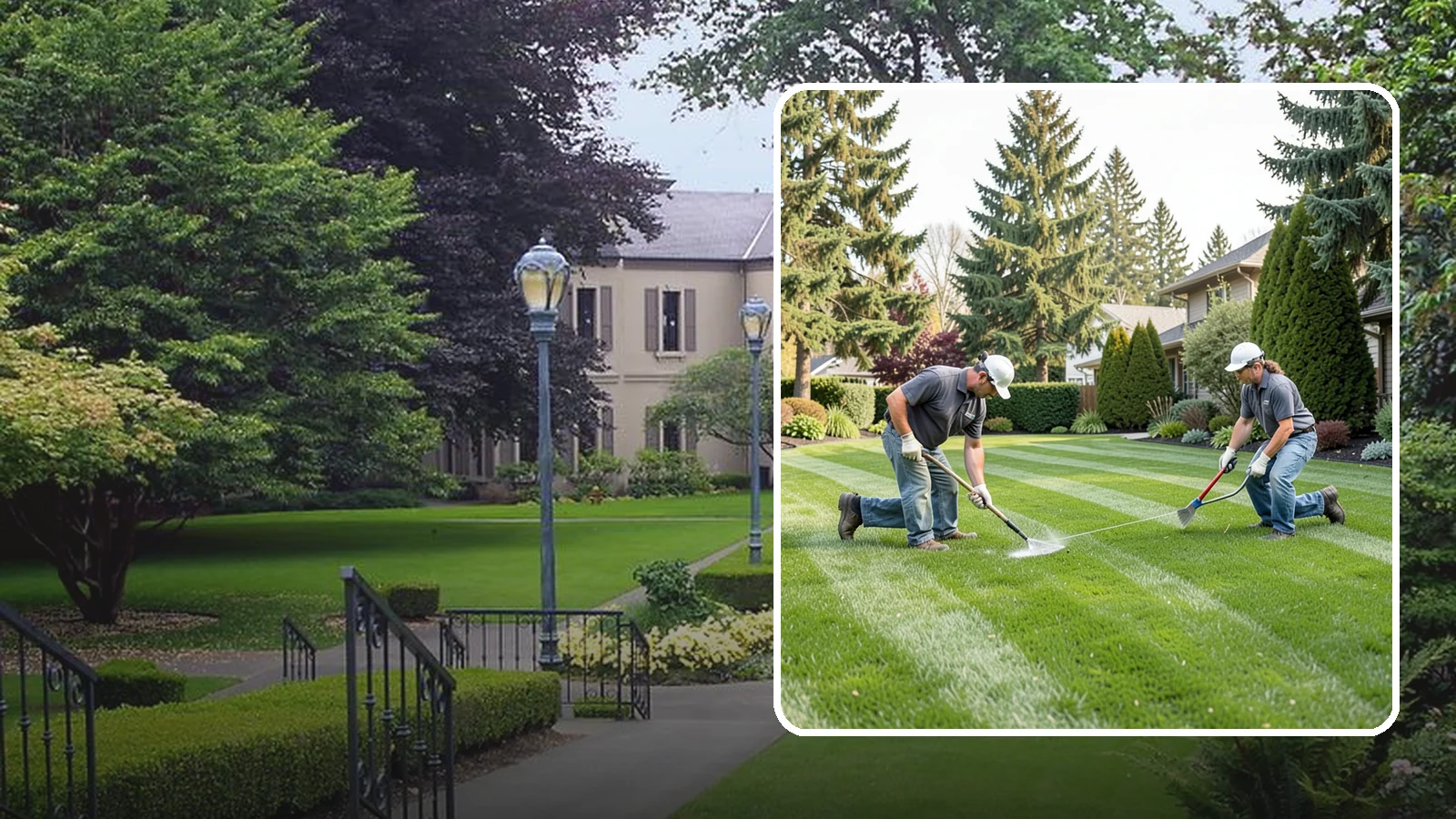 Grub Control in Woodinville, King County, WA - Grub treatment that protects your lawn from the root-feeding larvae that cause dead patches.