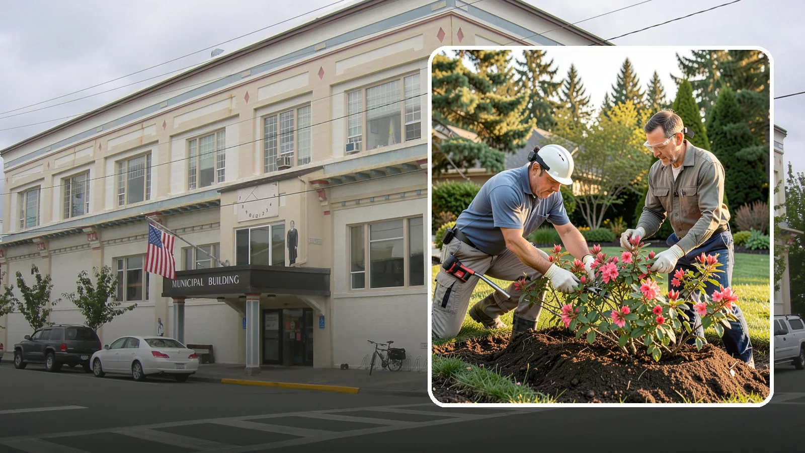 Hardy Fuchsia Pruning in Anacortes, Skagit County, WA - Spring cutback of hardy fuchsia that leaves winter protection intact and drives vigorous new growth and long bloom.