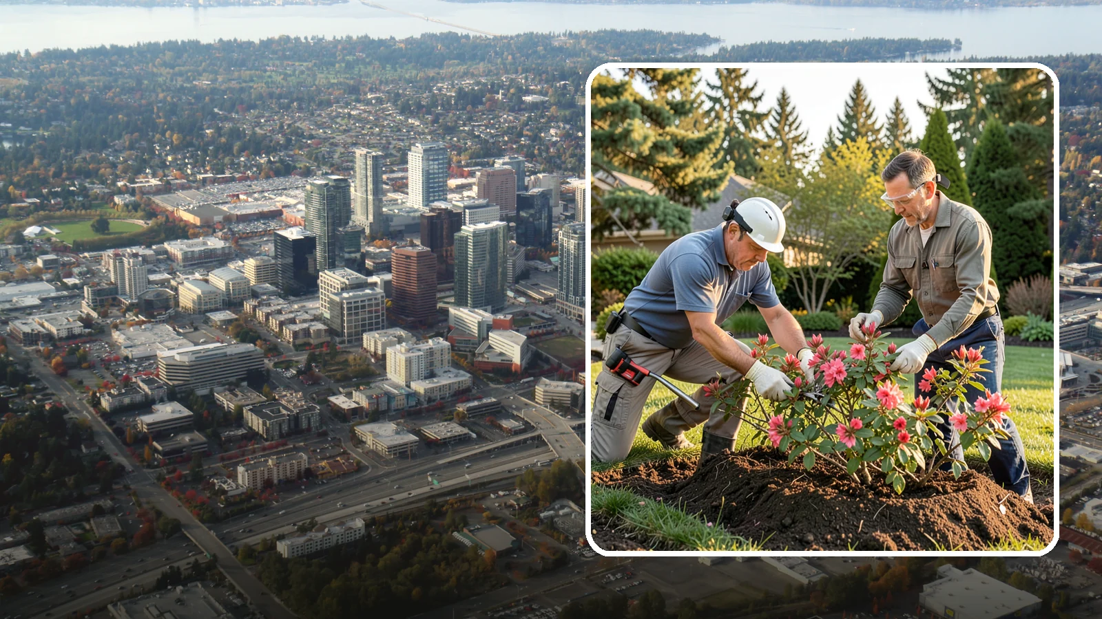 Hardy Fuchsia Pruning in Bellevue, King County, WA - Spring cutback of hardy fuchsia that leaves winter protection intact and drives vigorous new growth and long bloom.