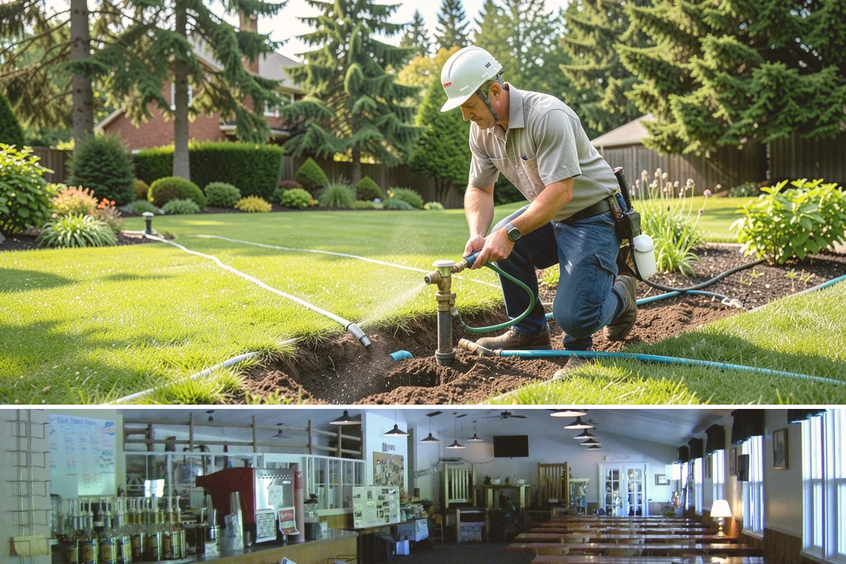 Hardy Fuchsia Pruning in Black Diamond, King County, WA - In Western Washington, leave hardy fuchsia growth over winter and cut it back to emerging basal buds in spring (around April)...