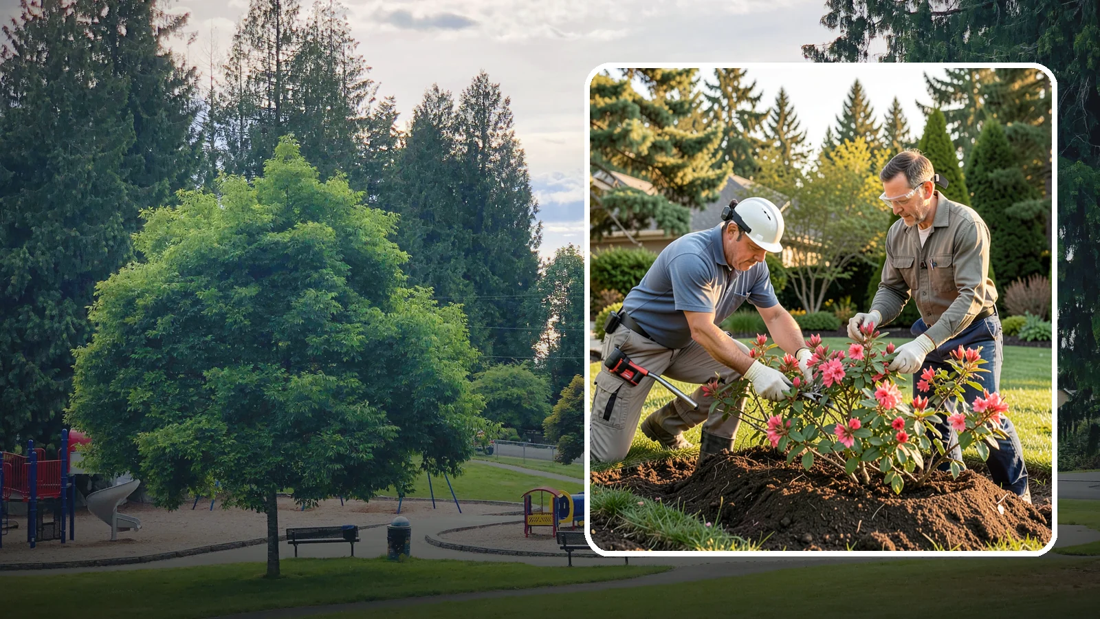 Hardy Fuchsia Pruning in Bonney Lake, Pierce County, WA - Spring cutback of hardy fuchsia that leaves winter protection intact and drives vigorous new growth and long bloom.