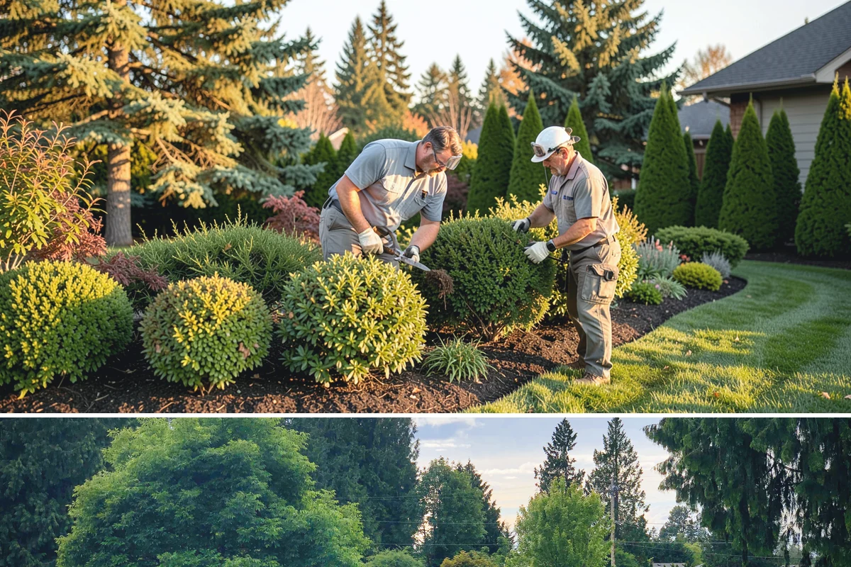 Hardy Fuchsia Pruning in Bonney Lake, Pierce County, WA - In Western Washington, leave hardy fuchsia growth over winter and cut it back to emerging basal buds in spring (around April)...