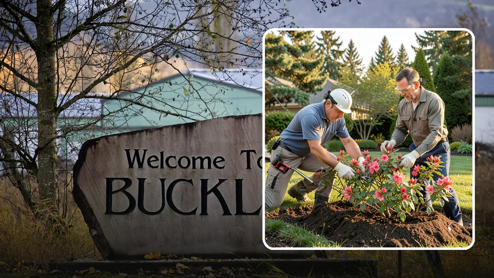 Hardy Fuchsia Pruning in Buckley, Pierce County, WA - Spring cutback of hardy fuchsia that leaves winter protection intact and drives vigorous new growth and long bloom.