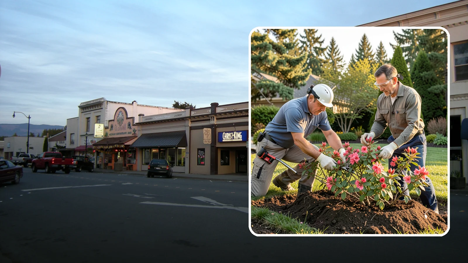Hardy Fuchsia Pruning in Burlington, Skagit County, WA - Spring cutback of hardy fuchsia that leaves winter protection intact and drives vigorous new growth and long bloom.