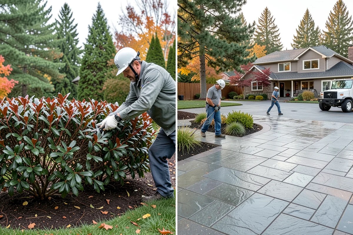 Hardy Fuchsia Pruning in Clyde Hill, King County, WA - Leave old top growth over winter for crown protection