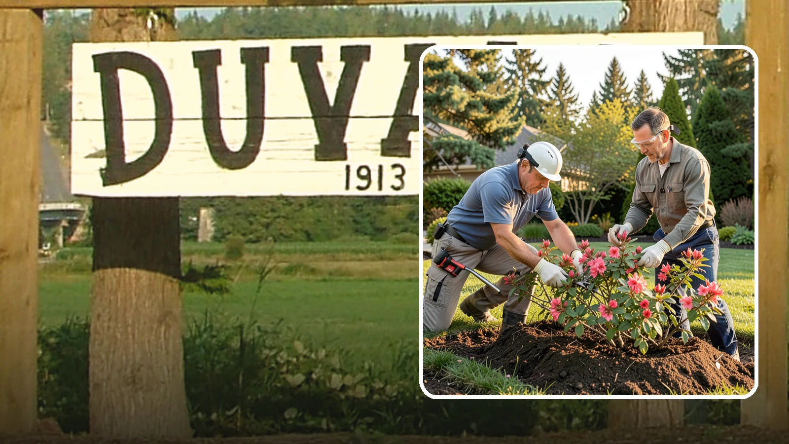 Hardy Fuchsia Pruning in Duvall, King County, WA - Spring cutback of hardy fuchsia that leaves winter protection intact and drives vigorous new growth and long bloom.