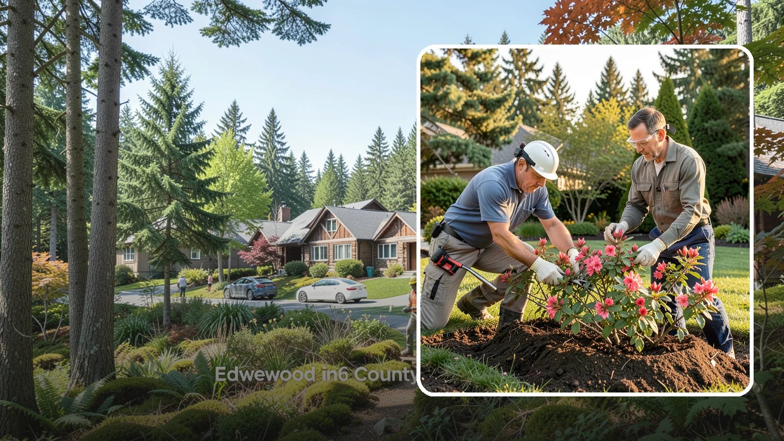 Hardy Fuchsia Pruning in Edgewood, Pierce County, WA - Spring cutback of hardy fuchsia that leaves winter protection intact and drives vigorous new growth and long bloom.