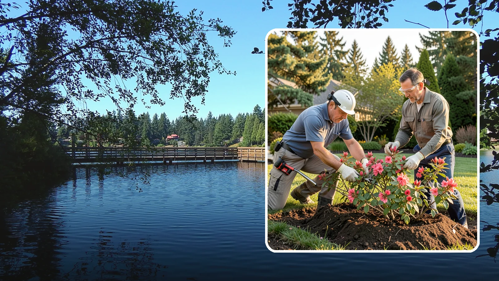 Hardy Fuchsia Pruning in Federal Way, King County, WA - Spring cutback of hardy fuchsia that leaves winter protection intact and drives vigorous new growth and long bloom.