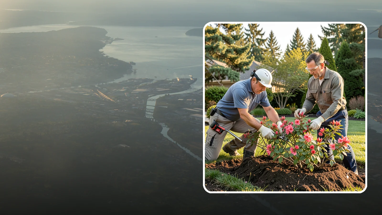 Hardy Fuchsia Pruning in Fife, Pierce County, WA - Spring cutback of hardy fuchsia that leaves winter protection intact and drives vigorous new growth and long bloom.