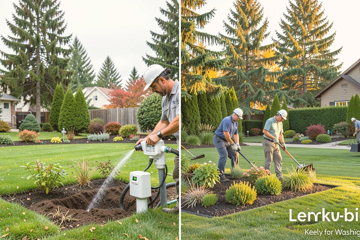 Hardy Fuchsia Pruning in Fife, Pierce County, WA - Leave old top growth over winter for crown protection