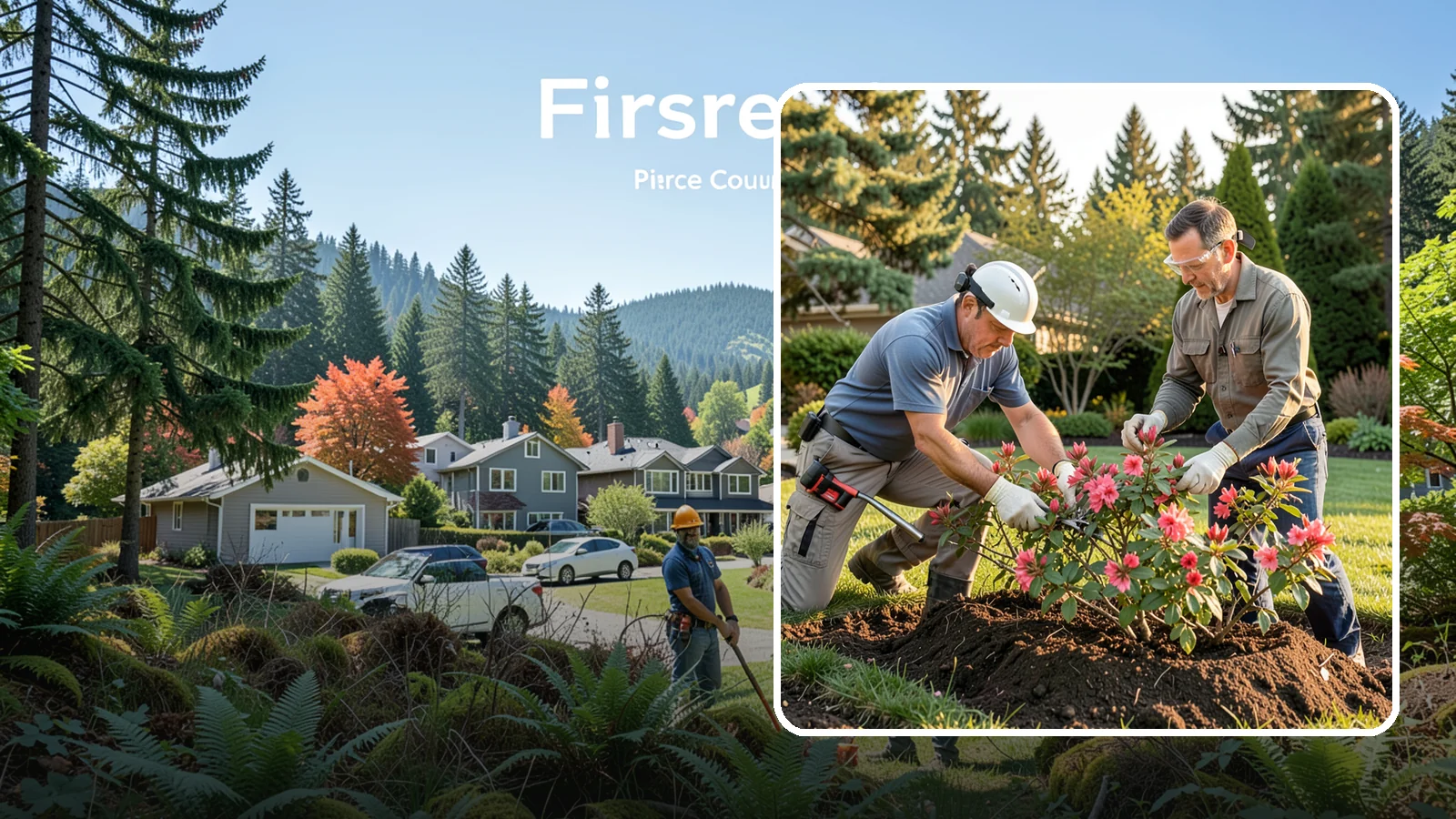 Hardy Fuchsia Pruning in Fircrest, Pierce County, WA - Spring cutback of hardy fuchsia that leaves winter protection intact and drives vigorous new growth and long bloom.